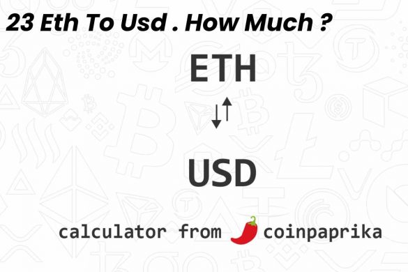 23 Eth To Usd . How Much ?