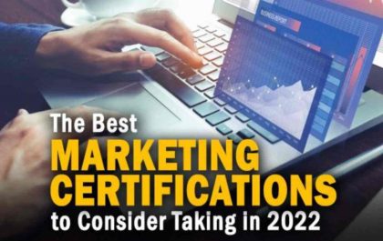 10+ Best Marketing Certifications For 2022