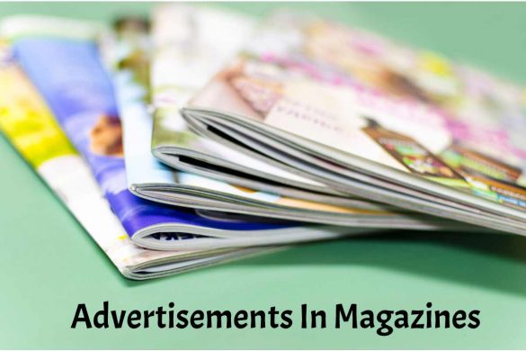 Advertisements In Magazines