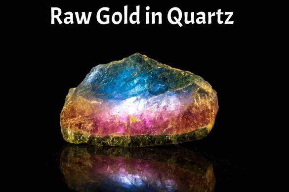 Raw Gold in Quartz