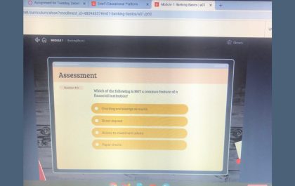 Which Of The Following Is Not A Common Feature Of A Financial Institution_